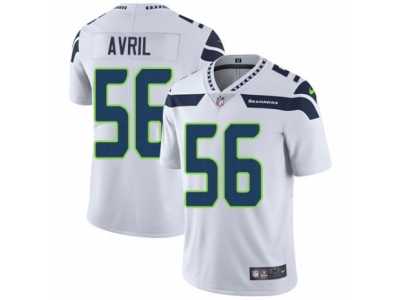 Youth Nike Seattle Seahawks #56 Cliff Avril Vapor Untouchable Limited White NFL Jersey
