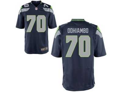 Youth Nike Seattle Seahawks #70 Rees Odhiambo Blue Team Color NFL Jersey
