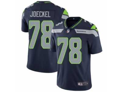Youth Nike Seattle Seahawks #78 Luke Joeckel Vapor Untouchable Limited Steel Blue Team Color NFL Jersey