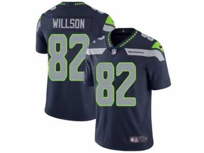 Youth Nike Seattle Seahawks #82 Luke Willson Vapor Untouchable Limited Steel Blue Team Color NFL Jersey