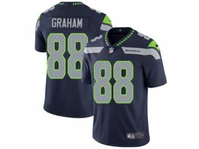 Youth Nike Seattle Seahawks #88 Jimmy Graham Vapor Untouchable Limited Steel Blue Team Color NFL Jersey