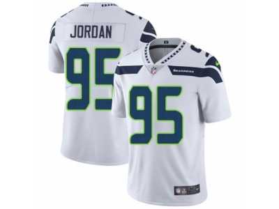 Youth Nike Seattle Seahawks #95 Dion Jordan Vapor Untouchable Limited White NFL Jersey