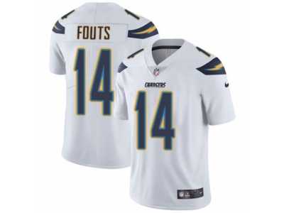 Youth Nike Los Angeles Chargers #14 Dan Fouts Vapor Untouchable Limited White NFL Jersey