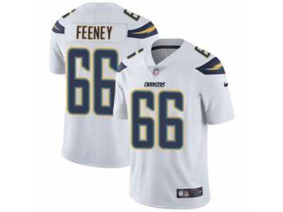 Youth Nike Los Angeles Chargers #66 Dan Feeney Vapor Untouchable Limited White NFL Jersey