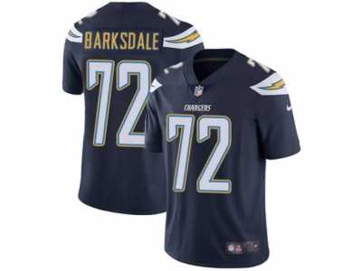 Youth Nike Los Angeles Chargers #72 Joe Barksdale Vapor Untouchable Limited Navy Blue Team Color NFL Jersey