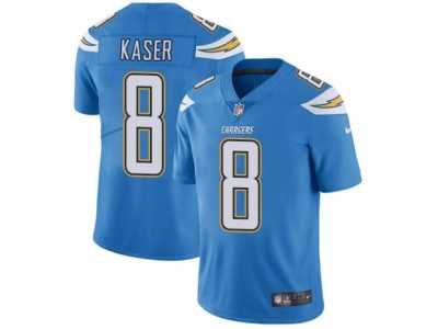 Youth Nike Los Angeles Chargers #8 Drew Kaser Vapor Untouchable Limited Electric Blue Alternate NFL Jersey