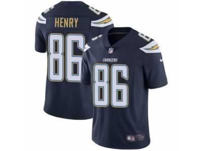 Youth Nike Los Angeles Chargers #86 Hunter Henry Vapor Untouchable Limited Navy Blue Team Color NFL Jersey
