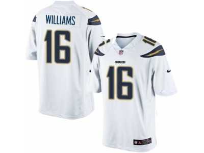 Youth Nike San Diego Chargers #16 Tyrell Williams Limited White NFL Jersey