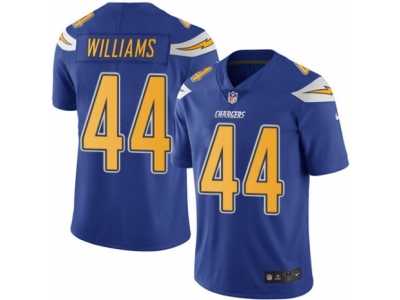 Youth Nike San Diego Chargers #44 Andre Williams Limited Electric Blue Rush NFL Jersey