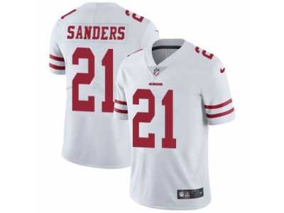 Youth Nike San Francisco 49ers #21 Deion Sanders Vapor Untouchable Limited White NFL Jersey