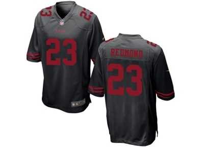 Youth Nike San Francisco 49ers #23 Will Redmond Black NFL Jersey