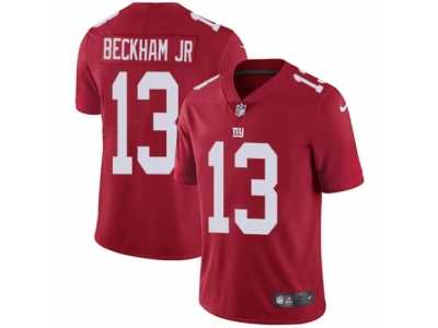 Youth Nike New York Giants #13 Odell Beckham Jr Vapor Untouchable Limited Red Alternate NFL Jersey