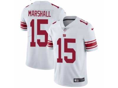 Youth Nike New York Giants #15 Brandon Marshall Vapor Untouchable Limited White NFL Jersey