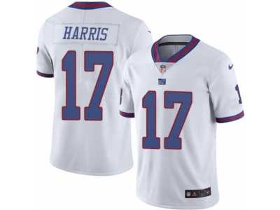 Youth Nike New York Giants #17 Dwayne Harris Limited White Rush NFL Jersey