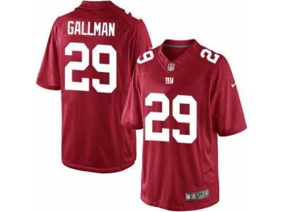 Youth Nike New York Giants #29 Wayne Gallman Limited Red Alternate NFL Jersey
