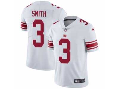 Youth Nike New York Giants #3 Geno Smith Vapor Untouchable Limited White NFL Jersey