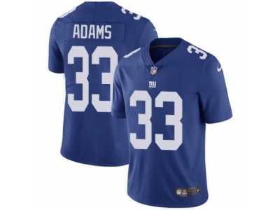 Youth Nike New York Giants #33 Andrew Adams Vapor Untouchable Limited Royal Blue Team Color NFL Jersey