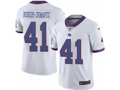 Youth Nike New York Giants #41 Dominique Rodgers-Cromartie Limited White Rush NFL Jersey