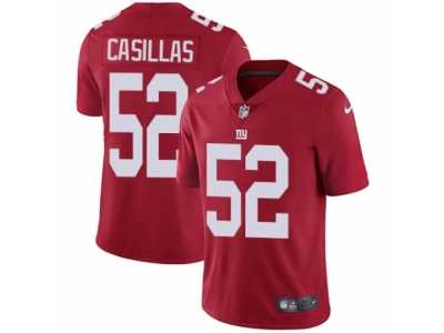 Youth Nike New York Giants #52 Jonathan Casillas Vapor Untouchable Limited Red Alternate NFL Jersey