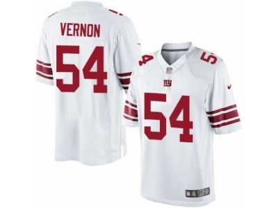 Youth Nike New York Giants #54 Olivier Vernon Limited White NFL Jersey
