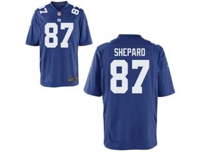 Youth Nike New York Giants #87 Sterling Shepard Royal Blue Team Color NFL Jersey