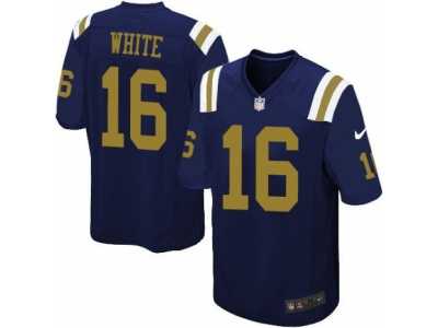 Youth Nike New York Jets #16 Myles White Limited Navy Blue Alternate NFL Jersey
