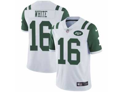 Youth Nike New York Jets #16 Myles White White Vapor Untouchable Limited Player NFL Jersey
