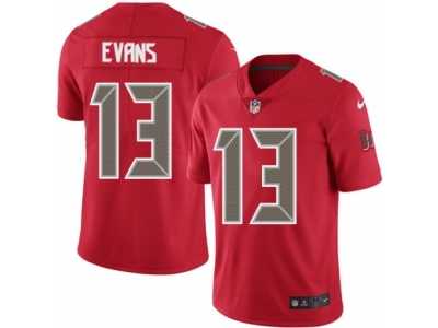 Youth Nike Tampa Bay Buccaneers #13 Mike Evans Limited Red Rush NFL Jersey