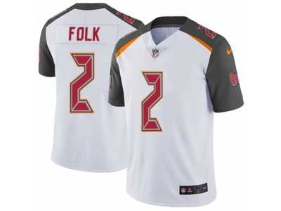 Youth Nike Tampa Bay Buccaneers #2 Nick Folk White Vapor Untouchable Limited Player NFL Jersey