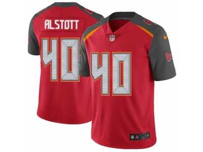 Youth Nike Tampa Bay Buccaneers #40 Mike Alstott Vapor Untouchable Limited Red Team Color NFL Jersey