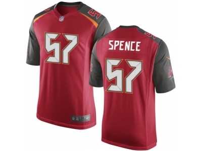 Youth Nike Tampa Bay Buccaneers #57 Noah Spence Red Team Color NFL Jersey