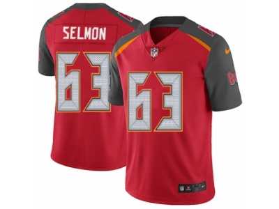 Youth Nike Tampa Bay Buccaneers #63 Lee Roy Selmon Vapor Untouchable Limited Red Team Color NFL Jersey