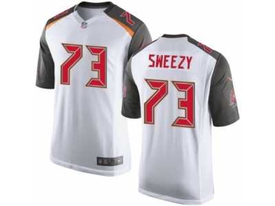 Youth Nike Tampa Bay Buccaneers #73 J. R. Sweezy Limited White NFL Jersey