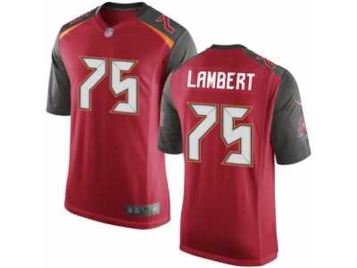 Youth Nike Tampa Bay Buccaneers #75 Davonte Lambert Game Red Team Color NFL Jersey