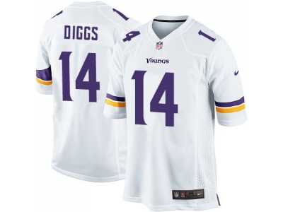 Youth Nike Minnesota Vikings #14 Stefon Diggs white jerseys