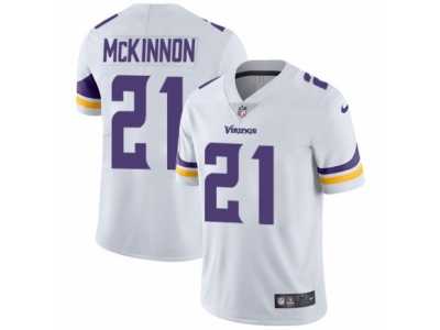 Youth Nike Minnesota Vikings #21 Jerick McKinnon Vapor Untouchable Limited White NFL Jersey