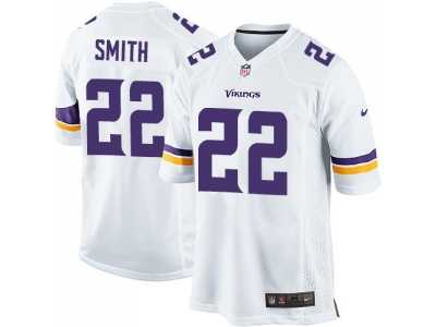Youth Nike Minnesota Vikings #22 Harrison Smith white jerseys