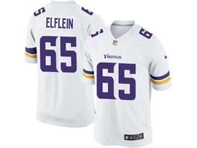 Youth Nike Minnesota Vikings #65 Pat Elflein Limited White NFL Jersey