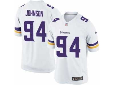 Youth Nike Minnesota Vikings #94 Jaleel Johnson Limited White NFL Jersey