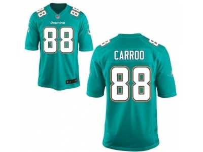 Youth Nike Miami Dolphins #88 Leonte Carroo Green Team Color NFL Jersey