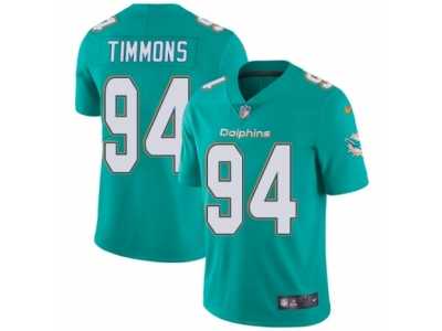 Youth Nike Miami Dolphins #94 Lawrence Timmons Vapor Untouchable Limited Aqua Green Team Color NFL Jersey