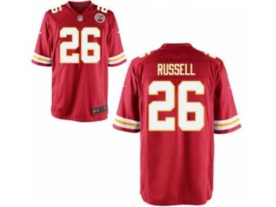 Youth Nike Kansas City Chiefs #26 KeiVarae Russell Red Team Color NFL Jersey