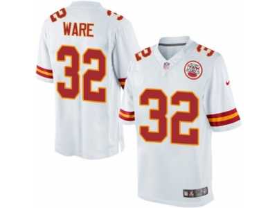 Youth Nike Kansas City Chiefs #32 Spencer Ware Limited White NFL Jersey