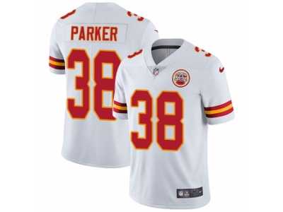 Youth Nike Kansas City Chiefs #38 Ron Parker Vapor Untouchable Limited White NFL Jersey