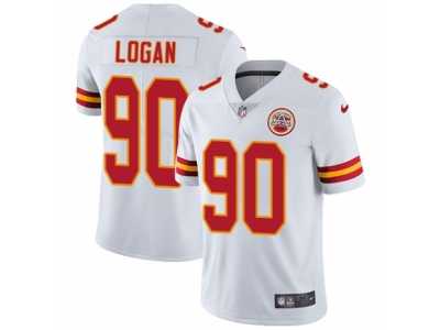 Youth Nike Kansas City Chiefs #90 Bennie Logan Vapor Untouchable Limited White NFL Jersey
