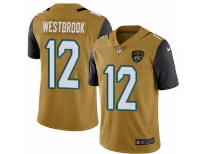 Youth Nike Jacksonville Jaguars #12 Dede Westbrook Limited Gold Rush NFL Jersey