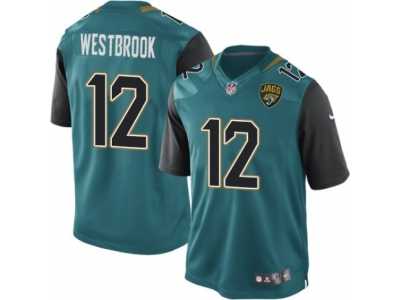 Youth Nike Jacksonville Jaguars #12 Dede Westbrook Limited Teal Green Team Color NFL Jersey