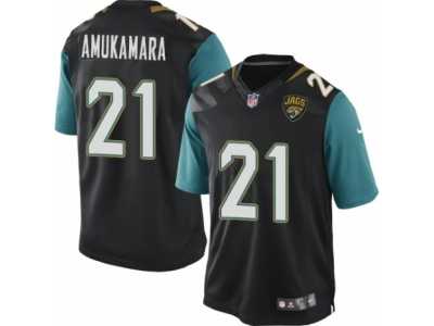 Youth Nike Jacksonville Jaguars #21 Prince Amukamara Limited Black Alternate NFL Jersey