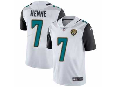 Youth Nike Jacksonville Jaguars #7 Chad Henne White Vapor Untouchable Limited Player NFL Jersey