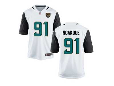Youth Nike Jacksonville Jaguars #91 YAnnick Ngakoue White NFL Jersey